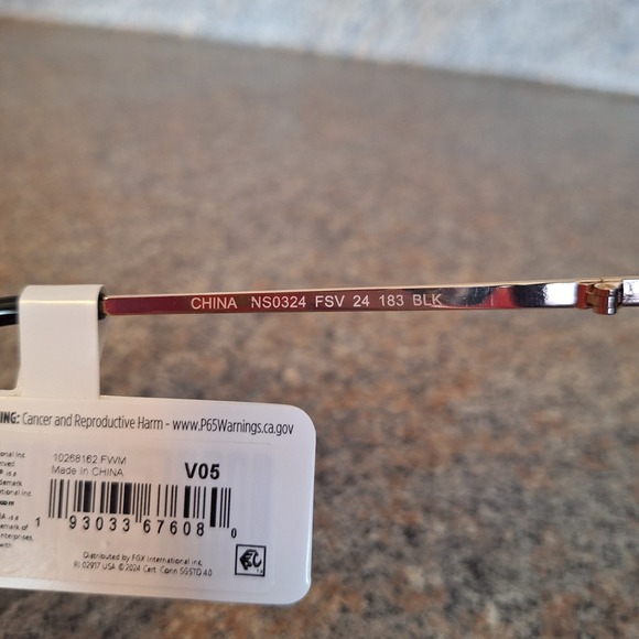 Foster Grant‎ Sofia Vergara (Octagon) Sunglasses V05 Black Gold FREE CASE - Picture 7 of 11